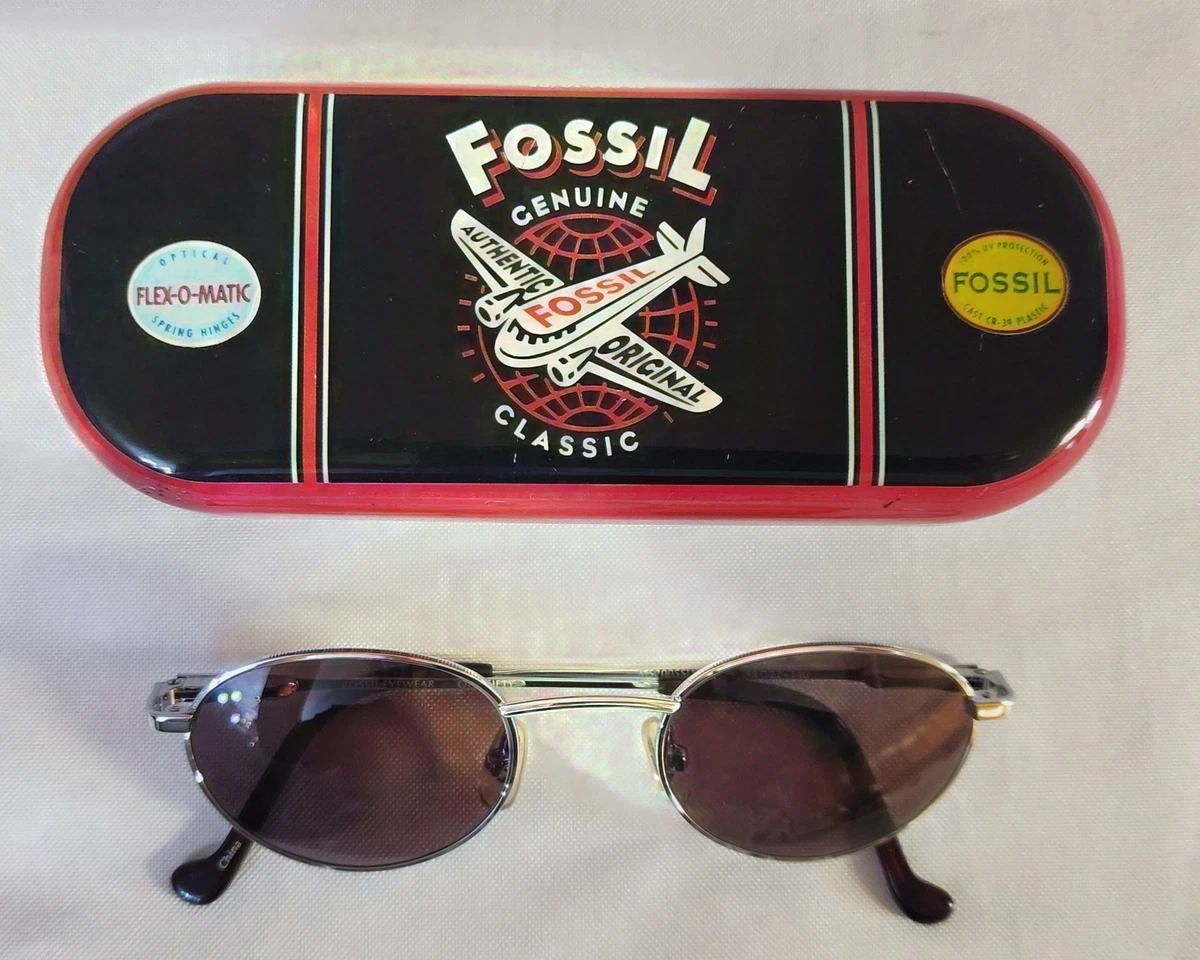 Fossil Silver Sunglasses for Women for sale | eBay display picture 2