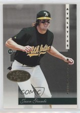 1996 Leaf Signature Series Gold Press Proof Jason Giambi #39 1v6