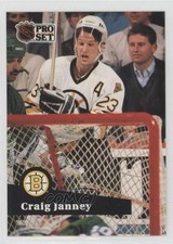 1991-92 Pro Set French Craig Janney #2 7k6