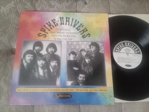 SPIKE DRIVERS 7" Singles LP Detroit TED LUCAS Psych Strange Baby High Time Often