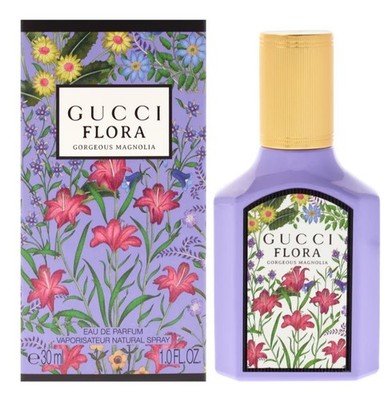 New Sealed Gucci Flora Gorgeous Magnolia Eau De Parfum EDP Spray 1.0 oz Perfume