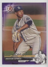 2017 Bowman Prospects Purple 144/250 Anderson Espinoza #BP54 6z4