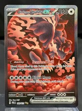 Bloodmoon Ursaluna EX 168/131 Prismatic Evolutions Holo Pokemon on eBay
