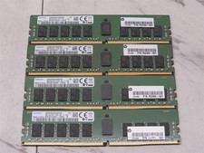 Lot of 4 Samsung 8GB 1Rx4 PC4-2133P-RC1-11-P20 ECC SERVER Memory DDR4 RAM