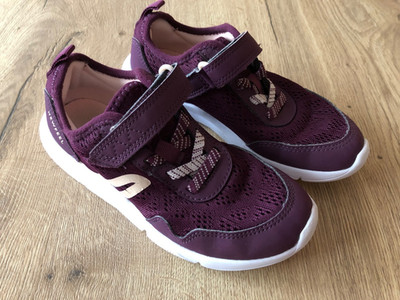 Hallenschuhe Sportschuhe Gr 32 newfeel lila Mädchen
