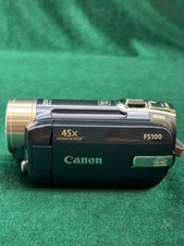 Canon FS100 Digital Video Camcorder / Untested