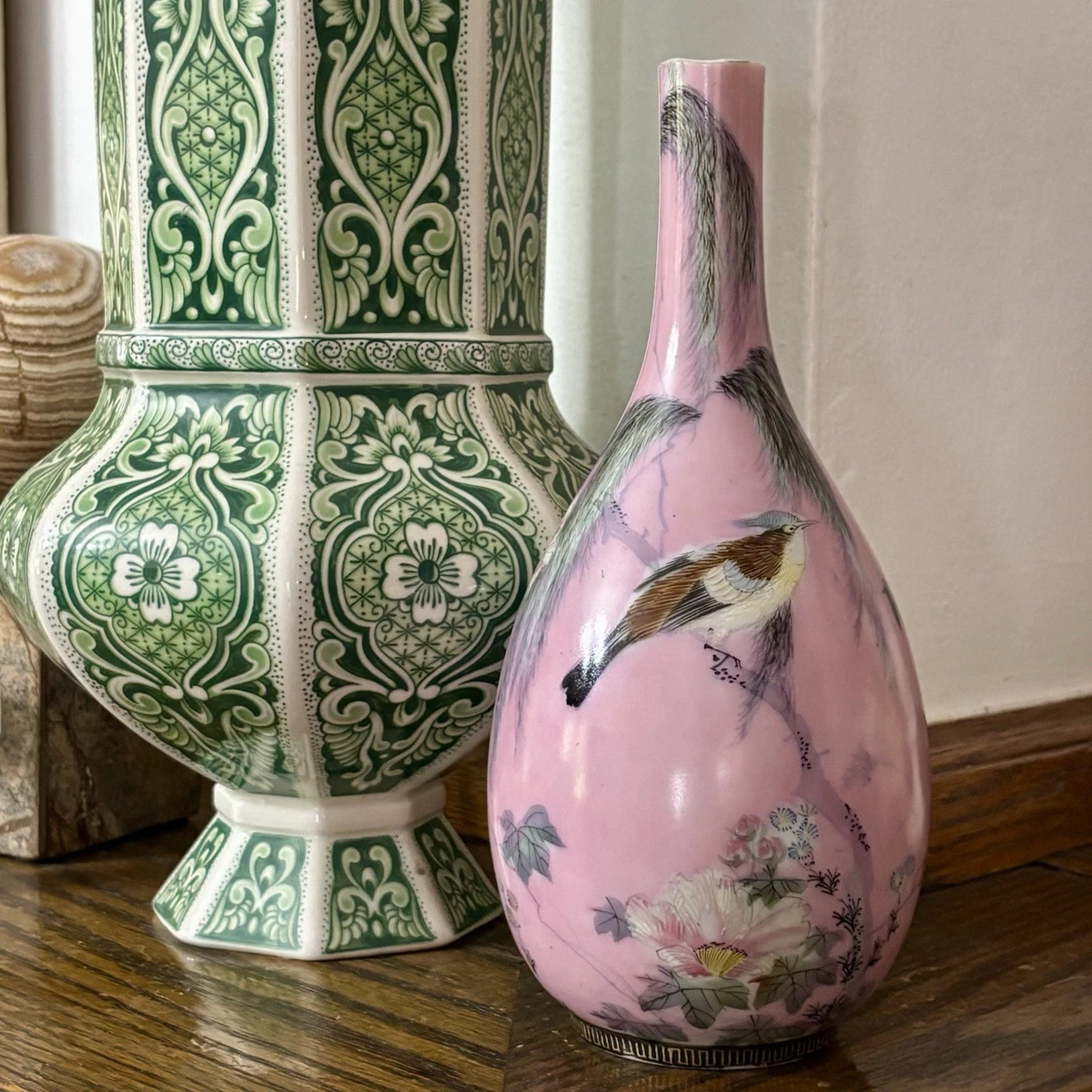 ジャムポット　ピンクガラス　1870年代　英国 ヴィンテージ　s0131 Pink 1850-1899 Antique Japanese Vases for sale | eBay