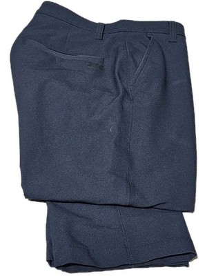 New! UNDER ARMOUR-Black Perform.Poly/Spdx, Men Flt.Fnt Golf Pants-(30×30)