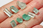 12Ct Paraiba Blue Green Emerald Vanadium Beryl Facet Rough Specimen YMDb312 — photo 2