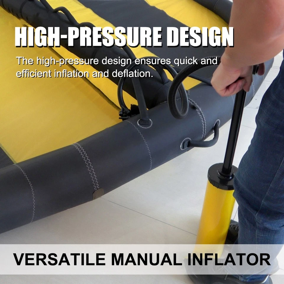 Handpumpe Mit Zwei Richtungen Für Aufblasbare Kajaks Betten Poolsofas I6Y6