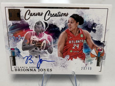 2025 Impeccable WNBA Brionna Jones Canvas Creations Auto 29/49