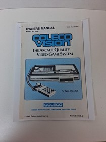 ColecoVision Console Bundle Expansion Module 1 Controllers Games Tested 3 Games