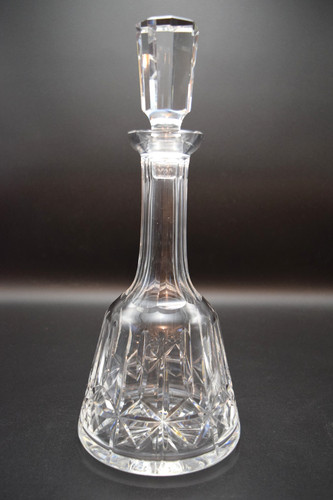Waterford Marked Crystal Rosslare Decanter 12 3/4" Vintage-Very Good