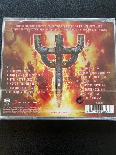 JUDAS PRIEST - Firepower , CD 2018 , Heavy Metal , Rock , NEW , NEU - Imagen 2 de 2