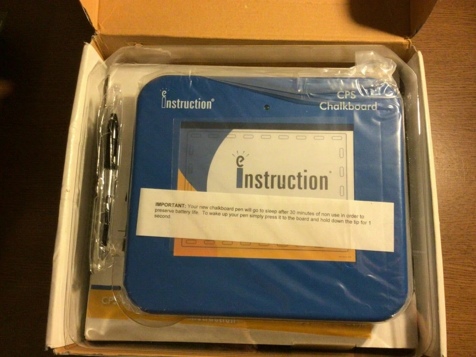 E Instruction CPSCB1 CPS Wireless Chalkboard - New, open box - Image 3 of 3