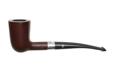 Pfeife Peterson Kildare Silver Mounted D17 Bent Dublin 3mm Vera Silver P-Lip