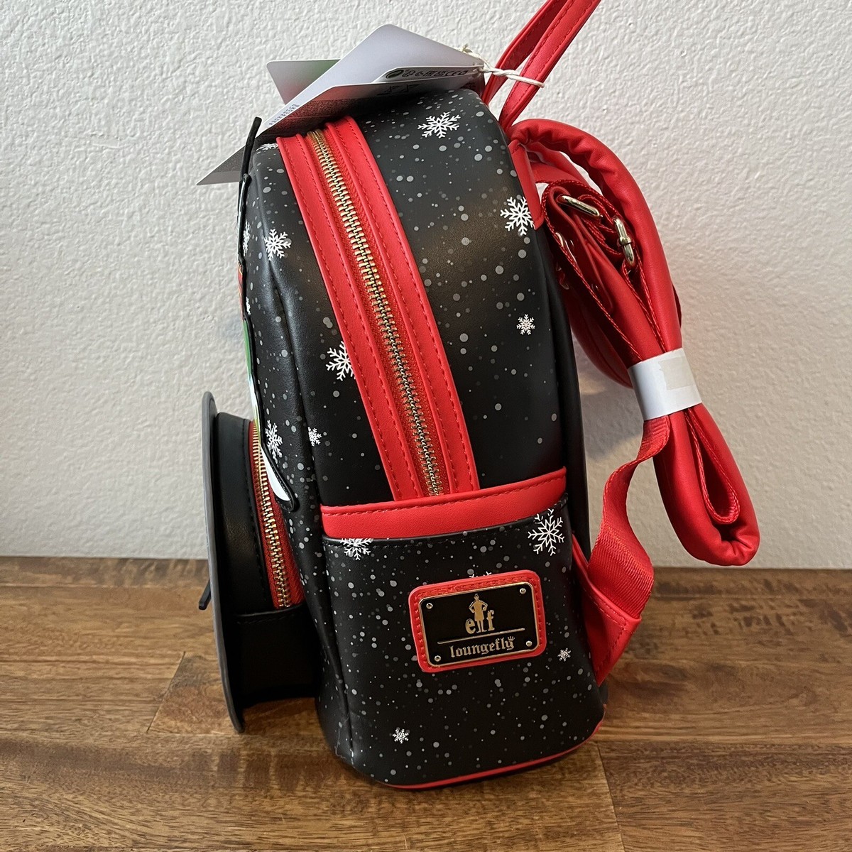 Official Elf Clausometer Light Up Premium Faux Saffiano