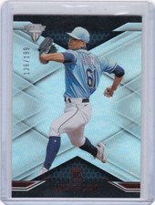 2021 Panini Chronicles TITANIUM - Luis Patino Red Rookie /199 #10 Rays