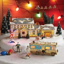 Xmas Christmas decor Vacation Village inspired Griswold Holiday House Decor