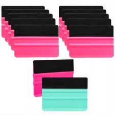 Felt Edge Squeezer Window Film Tinting Car Wrap Tool Vinyl Applicator Spatula