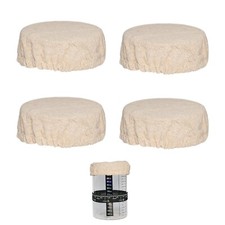 Sourdough Starter Jar Cover Cloth, Reusable Linen Covers for Sourdough Starte...