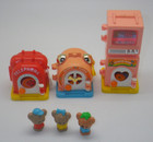 Lot Busy Bears of Hippity Hollow - Alarm clock phone TV - TOMY Japan 1982