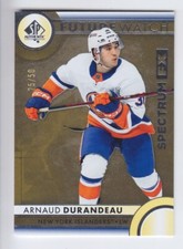 2023-24 UD SP AUTHENTIC ARNAUD DURANDEAU RC /50 GOLD BOUNTY ROOKIE SPECTRUM FX