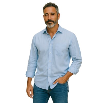 Robert Talbott Button up Shirt Blur 16-1/2