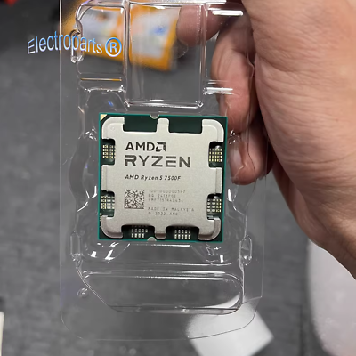 New) AMD Ryzen 5 7500F AM5 3.7 GHz 6 Core 12 Thread 32MB R5 7500F