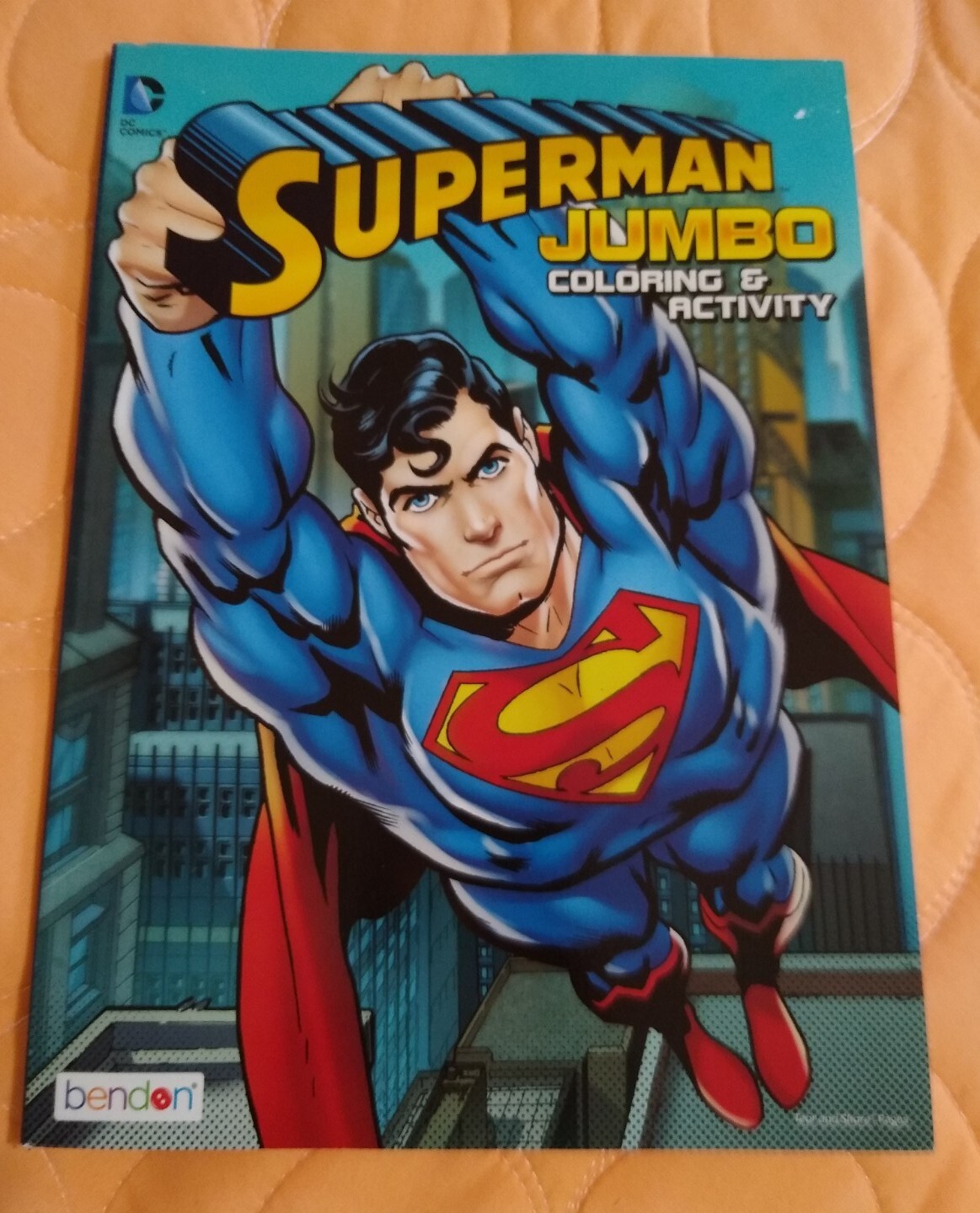 DC Comics Superman Jumbo Coloring & Activity Book with Tear & Share