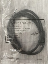 Category 6 Patch Cord UTP 100 Copper Wire, 3ft