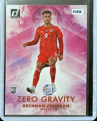 Brennan Johnson - 2022-23 Donruss Soccer - Zero Gravity - Rookie #21
