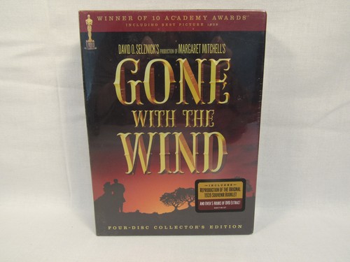 Gone With The Wind 1939 DVD 4 Disc Collectors Box Set NEW FACTORY SEALED - Bild 1 von 2