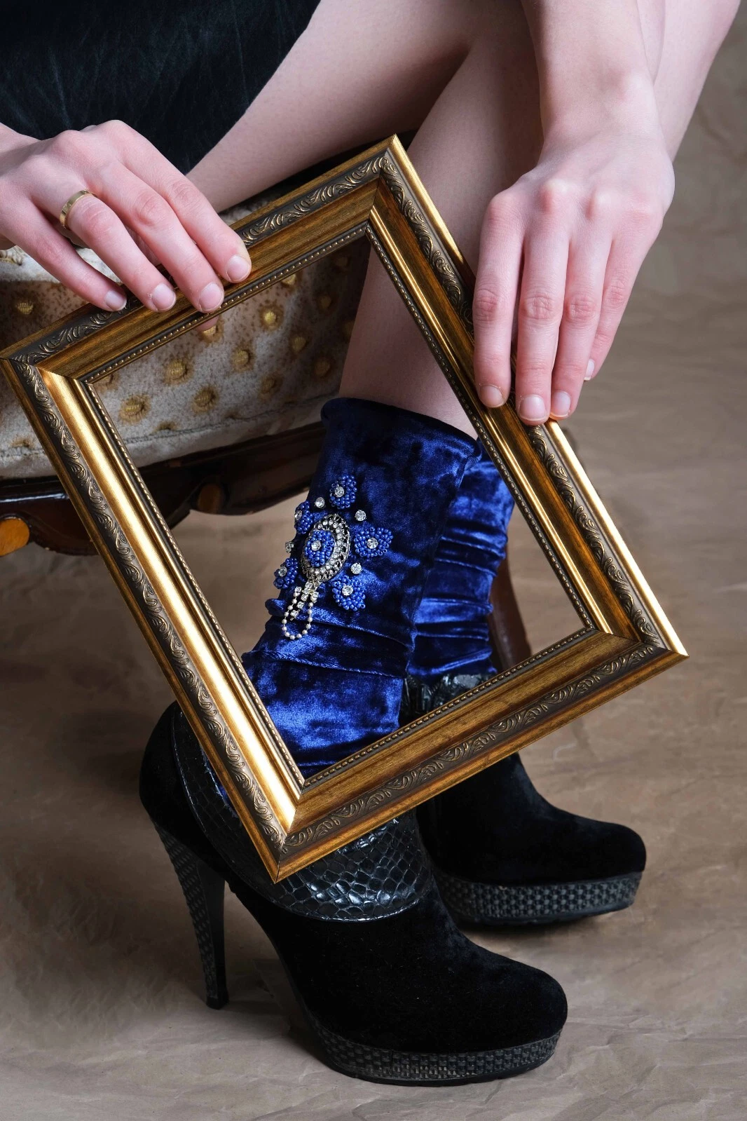 Handmade Velvet Socks