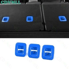 Rear Seat Back backrest Cover Molding Trim For Jeep Cherokee 2014-20 Bright Blue