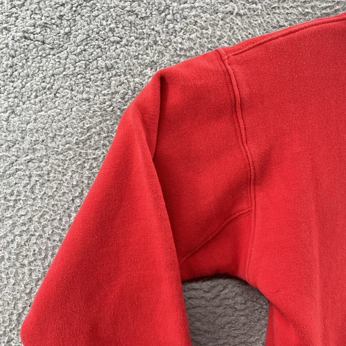 VINTAGE Flamehead Hoodie Boys Youth Small Red JNCO Skater Graphic Y2K 00s - Picture 10 of 13
