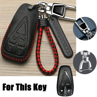 Leather Car Remote Key Fob Case Cover For Changan CS75 PLUS CS35 PLUS CS55 PLUS