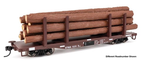Coche plano de registro Walthers Mainline HO 50922 St. Maries River STMA #531 45' | Zustand: New