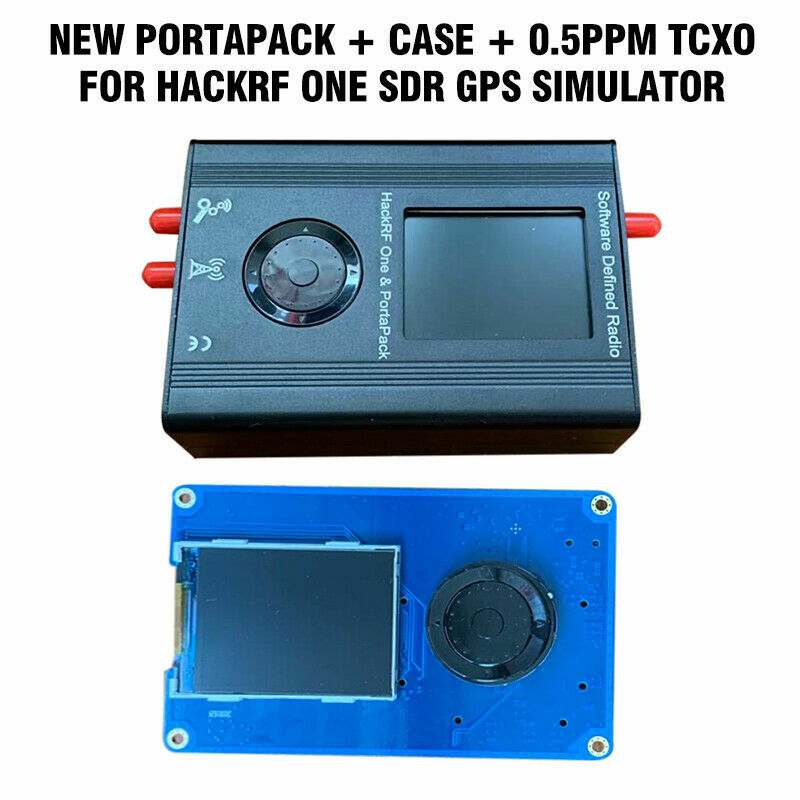 Latest PortaPack + Metal Case +10MHz 0.5ppm TXCO GPS For