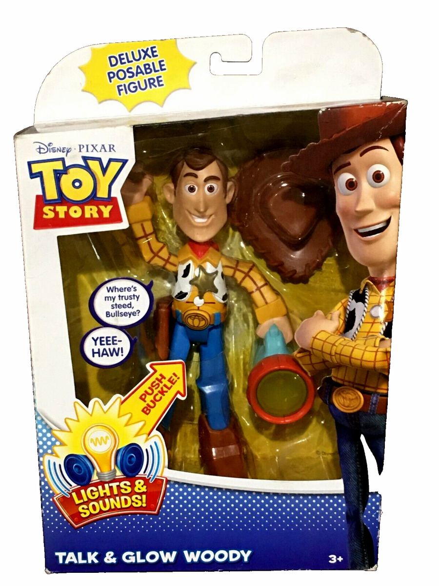 Toy Story Disney Pixar Deluxe Action Figure Talk & Glow