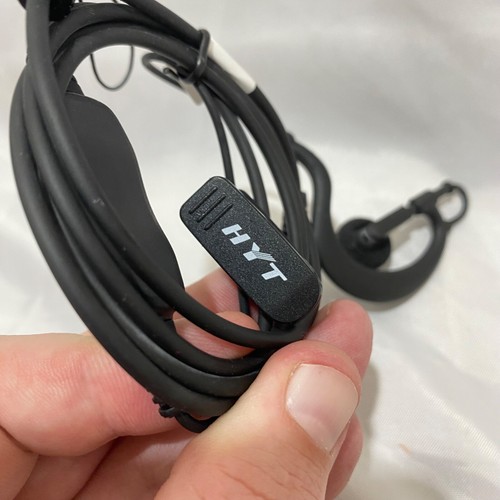 HYT EHS13 Earpiece With Inline PTT Microphone And Vox HYTERA EHS13 Black - Picture 8 of 11