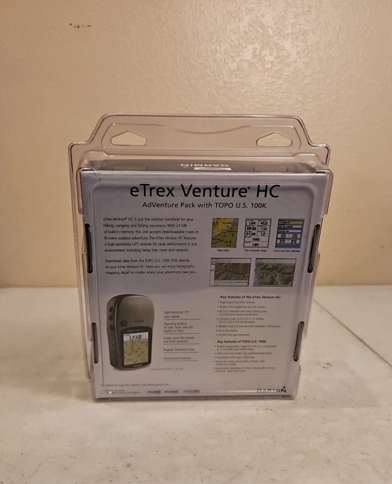 New Sealed Garmin eTrex Venture HC Adventure Pack Handheld GPS - Image 2 of 3