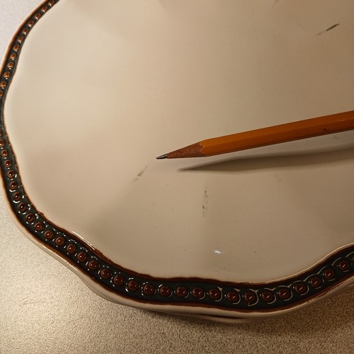 Roscher & Co. Hobnail Cream & Bronze Salad Plate 9 Inch (Set Of 4) - Picture 8 of 8