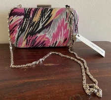 Lovely, Pink, White And Black Patterned Olga Berg Bag