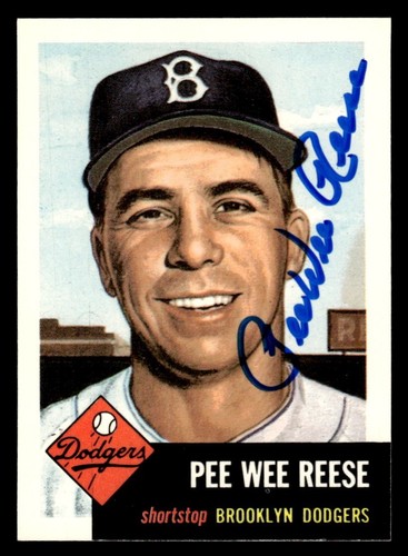 Pee Wee Reese #76 1991 Topps Archives 1953 card