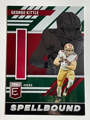 George Kittle 2023 Panini Donruss Elite Spellbound Green I #SB-GK2