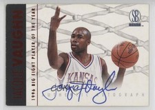 1997 Score Board Authentic Auto Red Foil Jacque Vaughn Auto 2s2