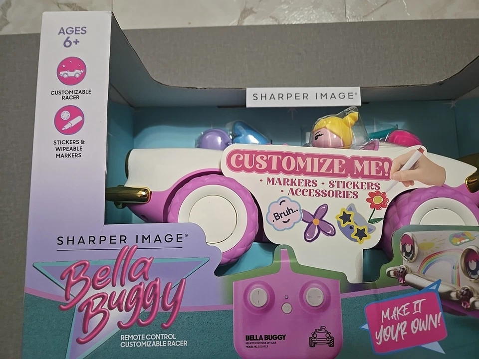 Sharper Image Bella Buggy Doodle RC Car 50+ Stickers  - Image 2 of 4
