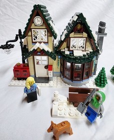 LEGO 10222 Winter Village Post Office (100% Complete W/ Manual, Retired)