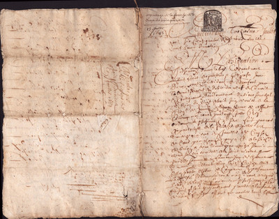 TOURS (37) Brief Allgemein 1 Boden 1683